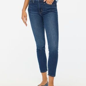 25P J.Crew Factory 9" mid-rise skinny jean DARK WASH